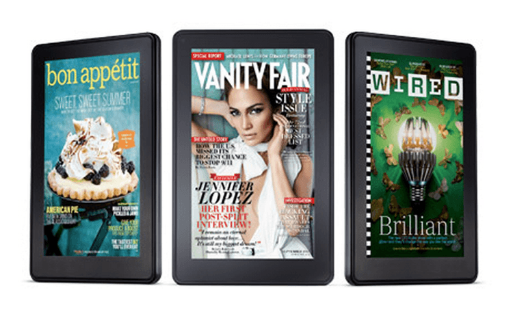 Tablet magazines